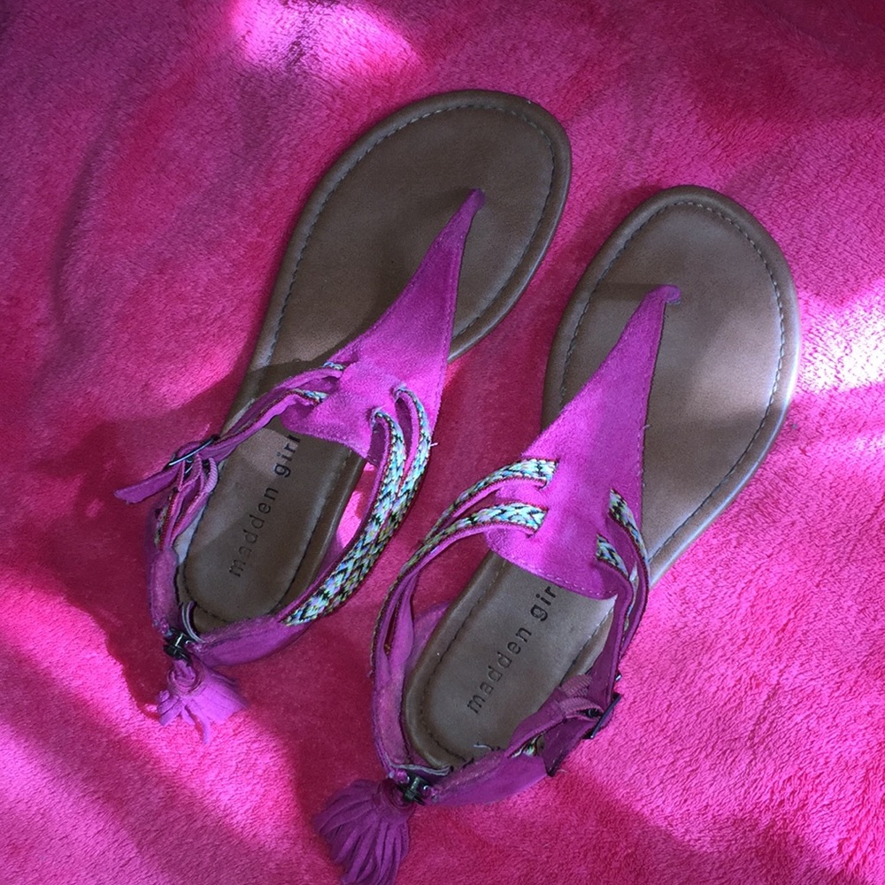 Pink Madden Girl Tribal Sandal